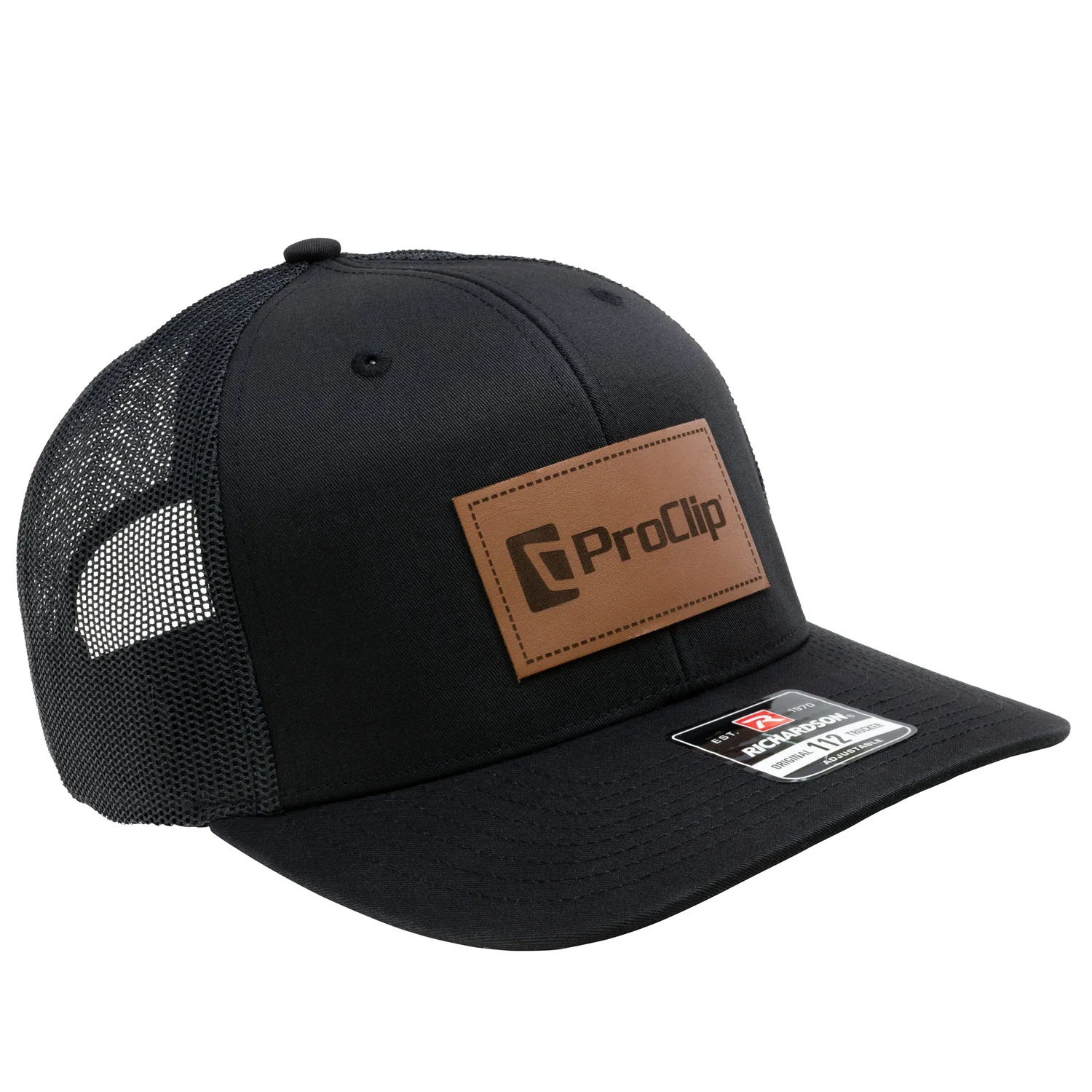 ProClip Leather Patch Trucker Hat