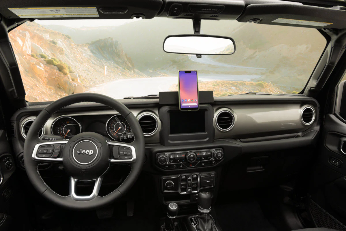 Extra-Strength Dash Mount for Jeep Wrangler JL, Gladiator - Image 5