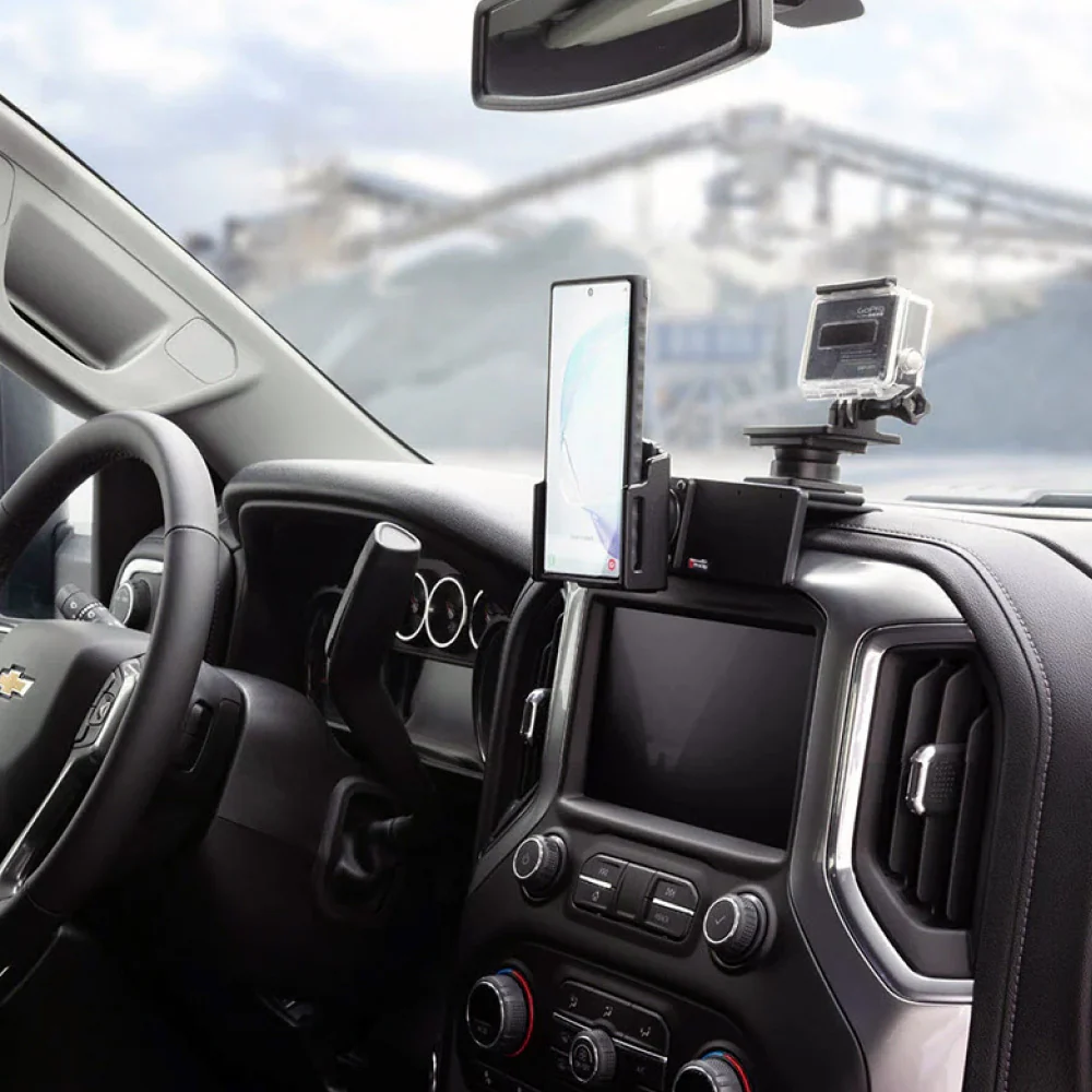 Extra-Strength Dash Mount for Select Chevy Silverado and GMC Sierra Models - Image 3