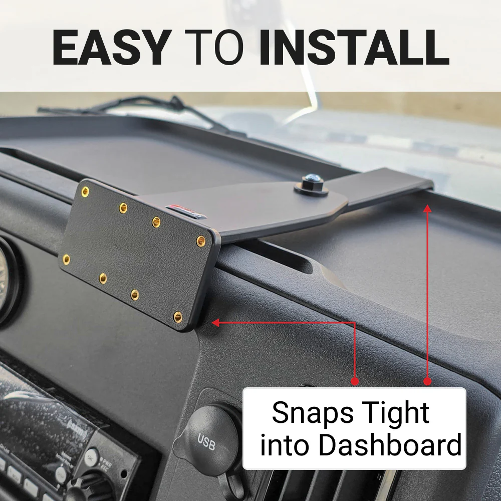 Freightliner M2-Series Extra-Strength Center Dash Mount - Image 4