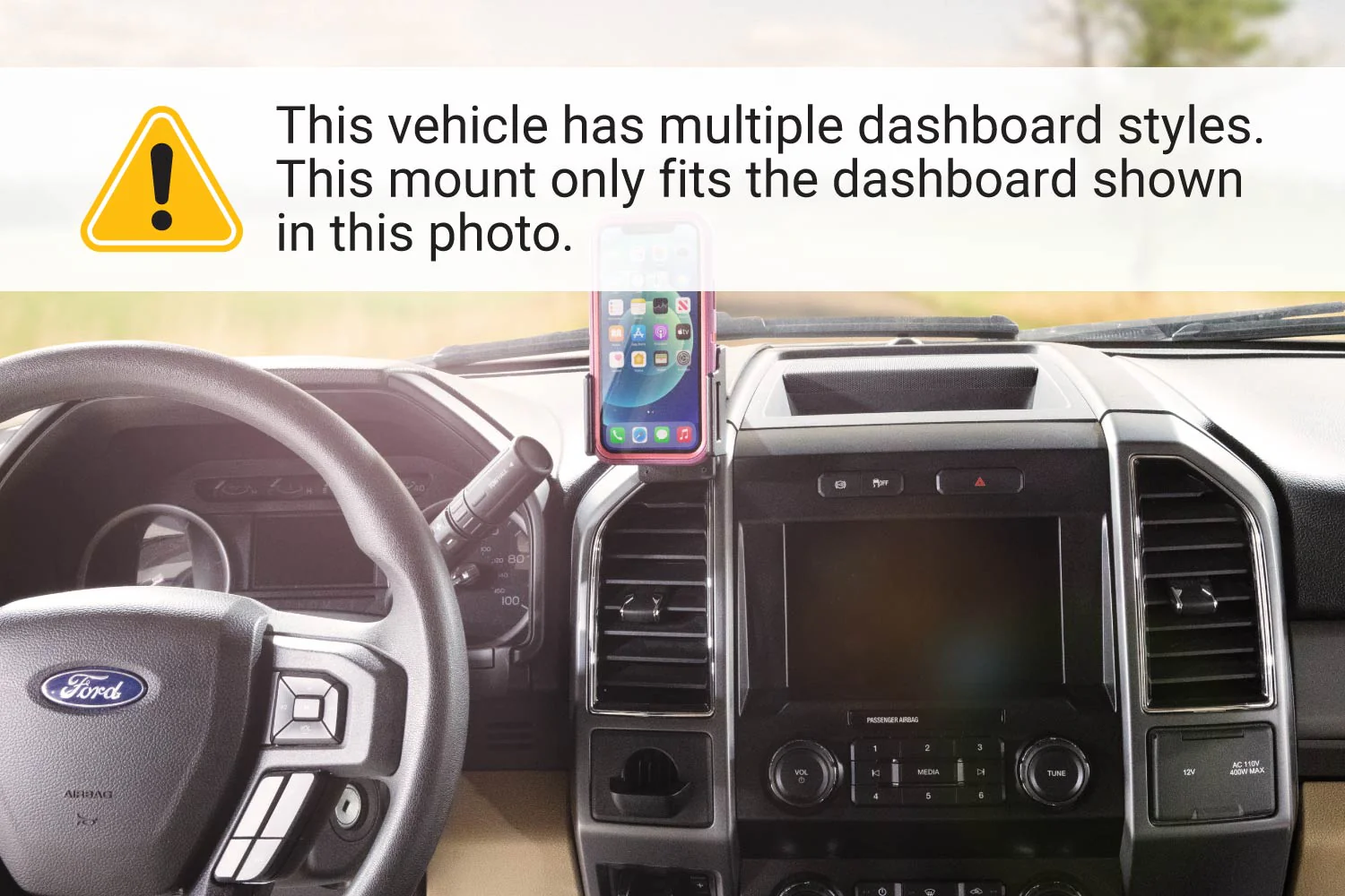 Ford Center Dash Mount - Image 7