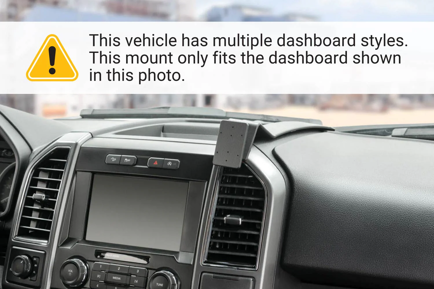 Extra-Strength Dash Mount for Ford F-250/F-350/F-450/F-550, Super Duty, Expedition - Image 6