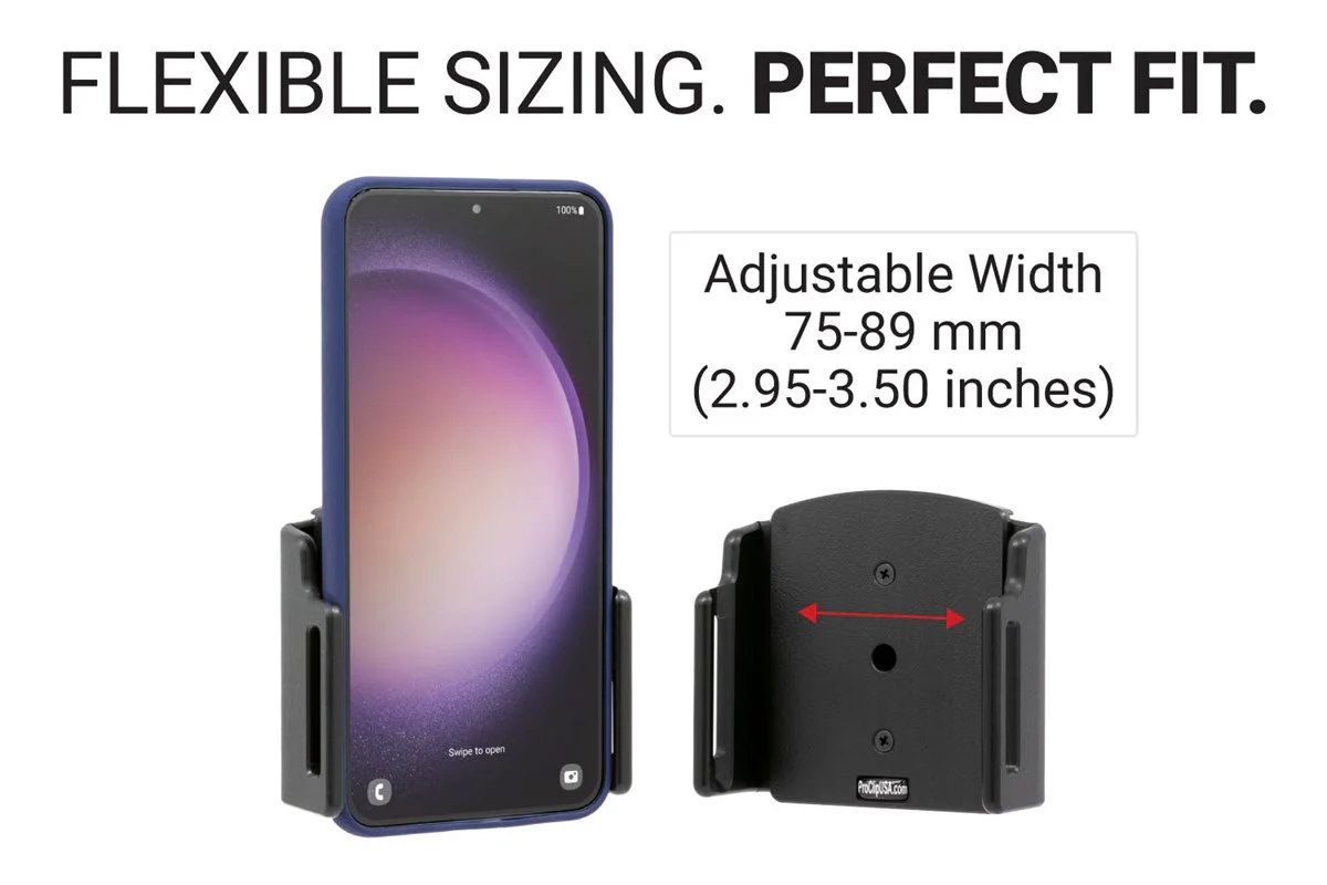 Adjustable Phone Holder for Slim to Medium Cases (for Samsung Galaxy S22+, S21+, S20+, Google Pixel 8 Pro, Pixel 7 Pro, and more) - Image 5