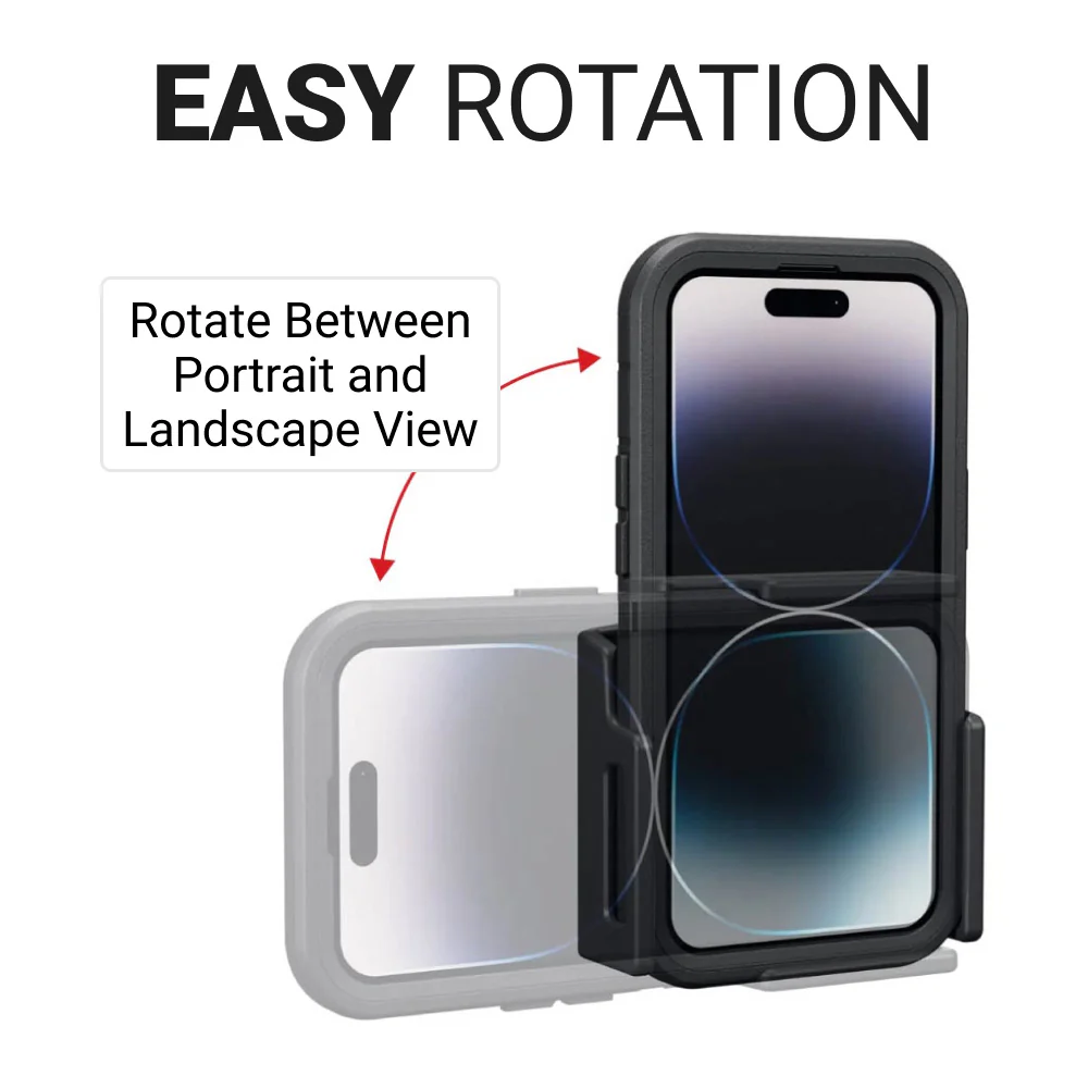 Adjustable iPhone Holder for Rugged Cases - Image 4