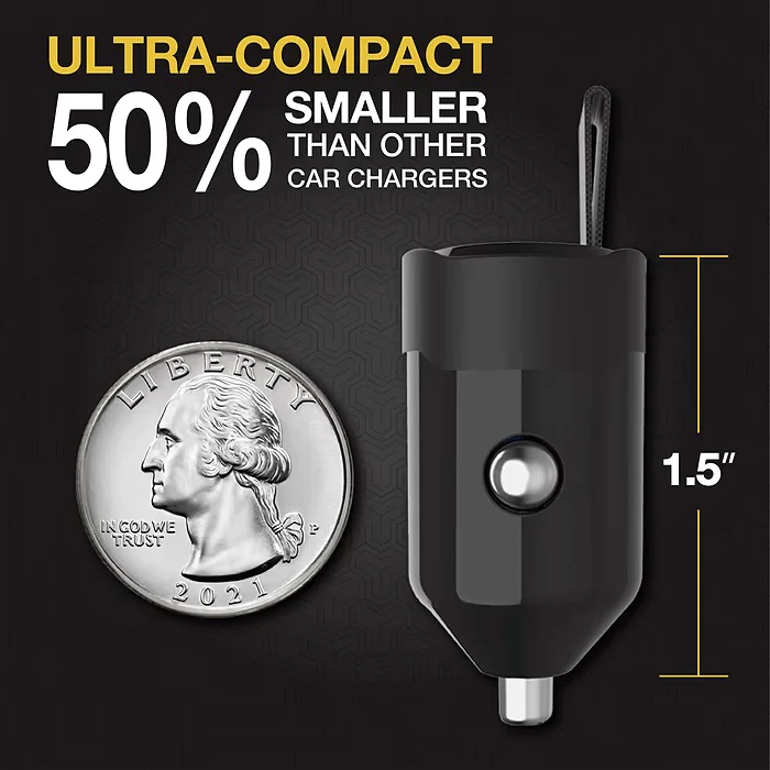 30W USB-C Power, Car Charger Single Port - Image 2