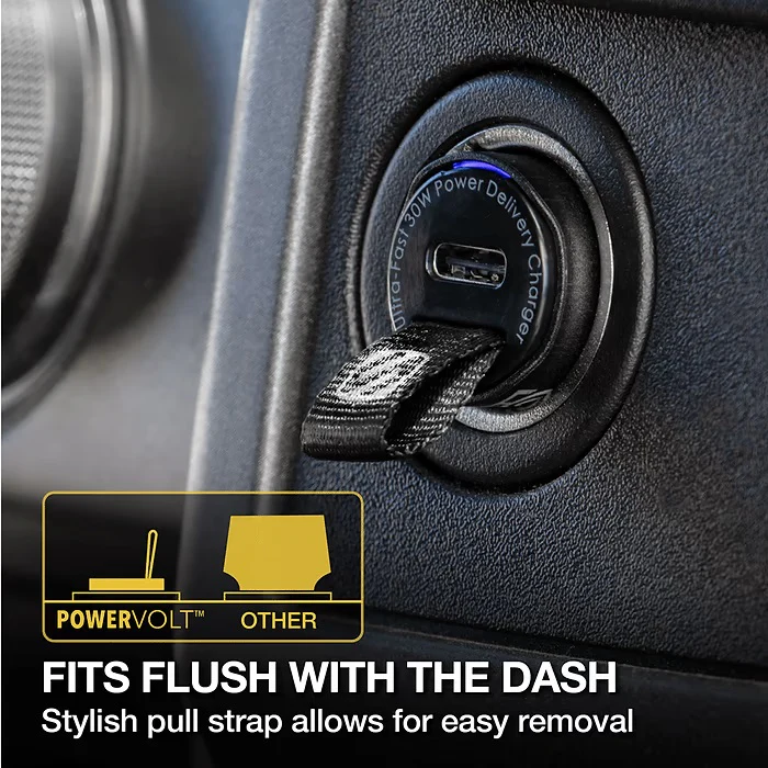30W USB-C Power, Car Charger Single Port - Image 4