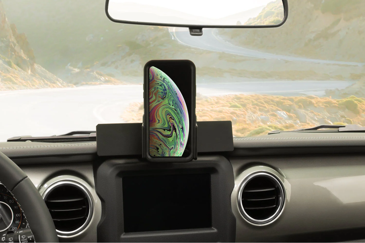 Adjustable Holder for Rugged Cases (for iPhone SE 3rd gen, SE 2nd gen, 11, 11 Pro, XS, XR, X) - Image 4
