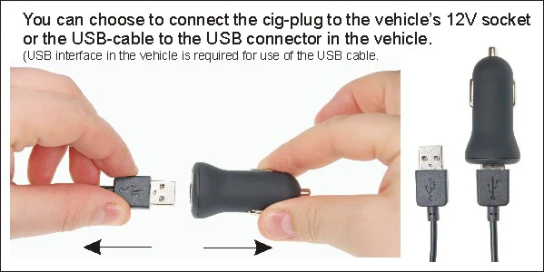 Adjustable iPhone Charging Holder with USB Cigarette Lighter Plug - Image 3