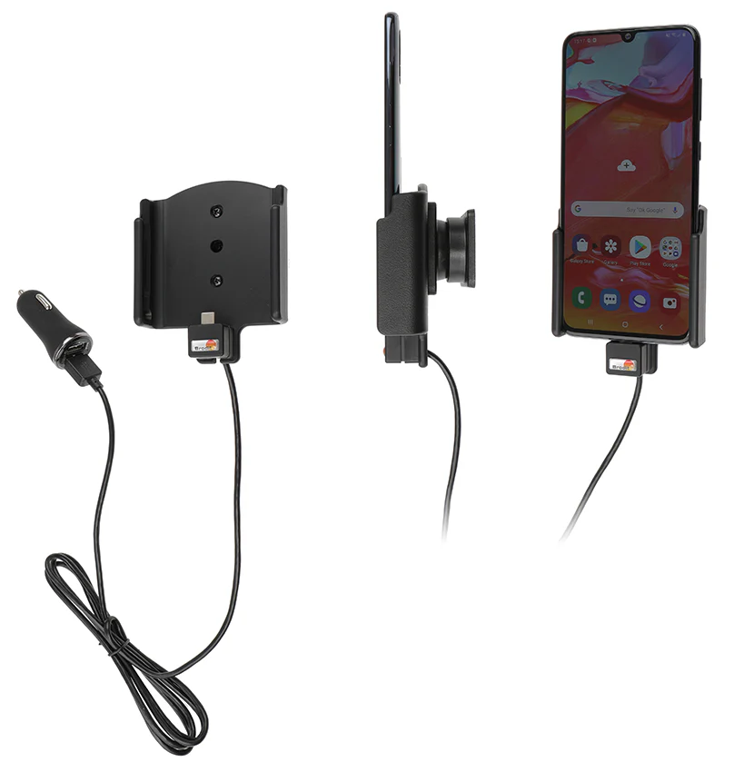 Charging Holder with USB Cigarette Lighter Plug - Image 2