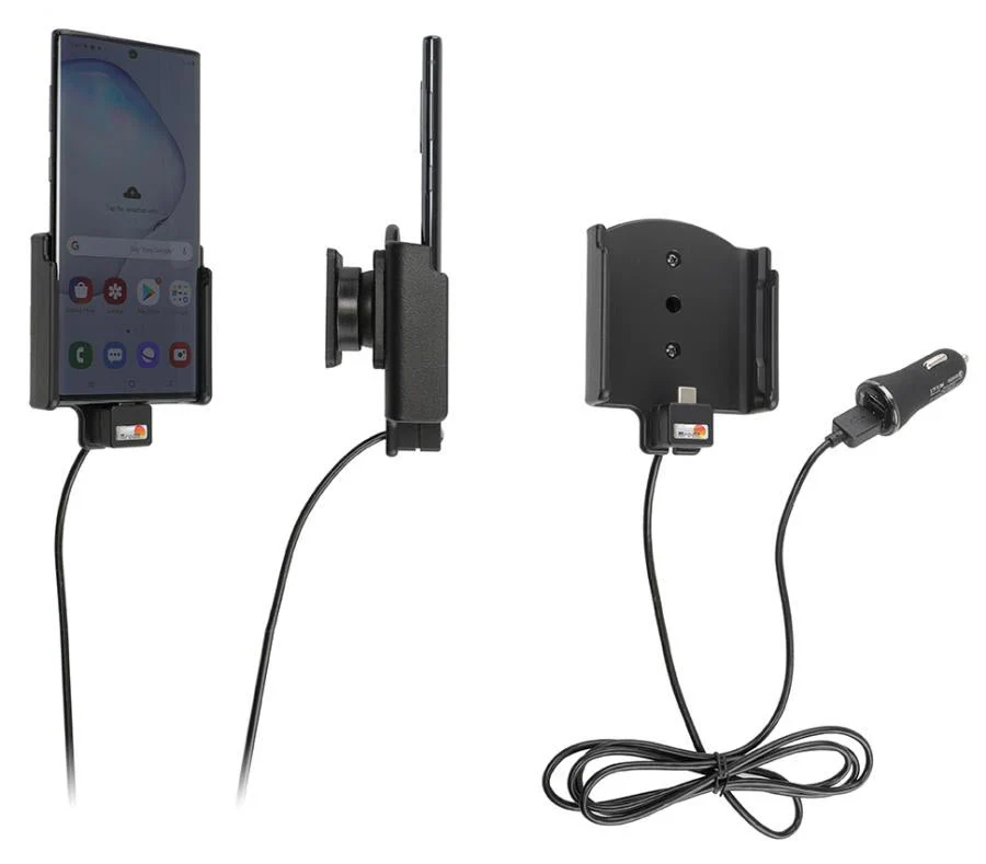 Galaxy Note10 Charging Holder with USB Cigarette Lighter Plug
