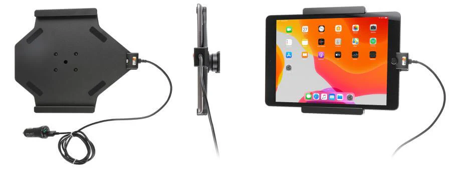 iPad Charging Holder with USB Cigarette Lighter Plug - Image 2