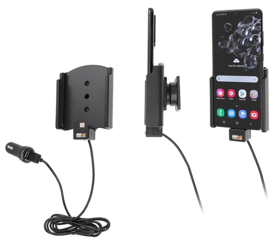 Charging Holder with USB Cigarette Lighter Plug - Image 2