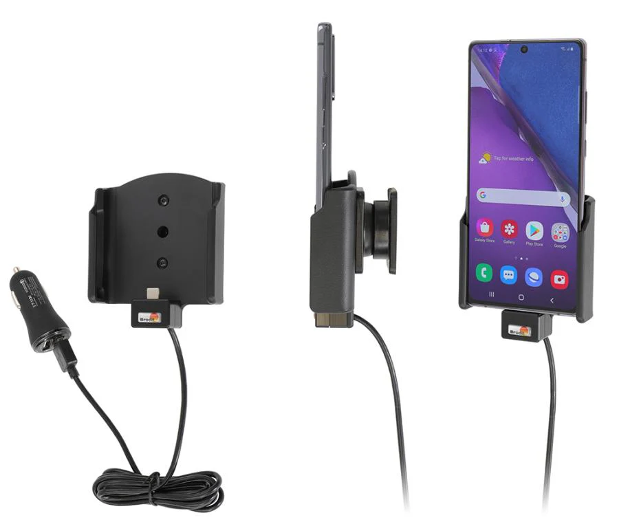 Charging Holder with USB Cigarette Lighter Plug - Image 2