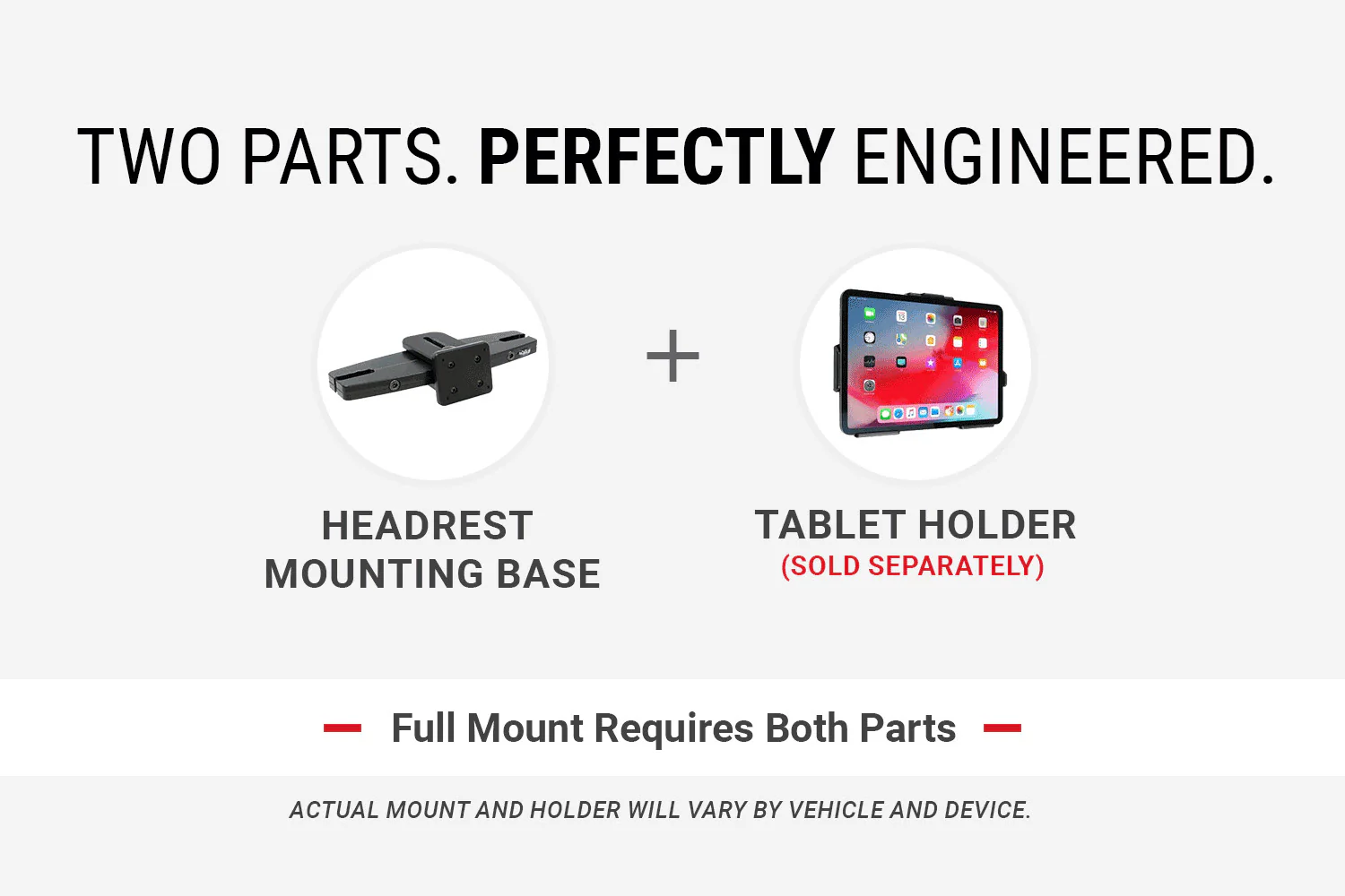 ProClip Heavy-Duty Adjustable Headrest Mounting Base - Large - Image 6