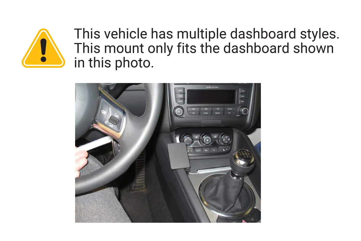Left Console Mount for Audi TT - Image 3