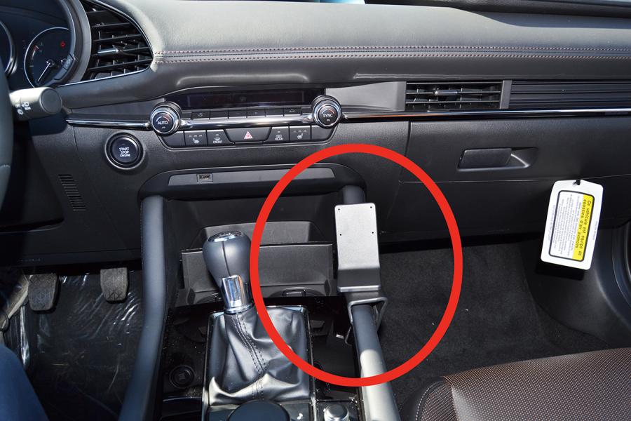 Right Console Mount for Mazda 3