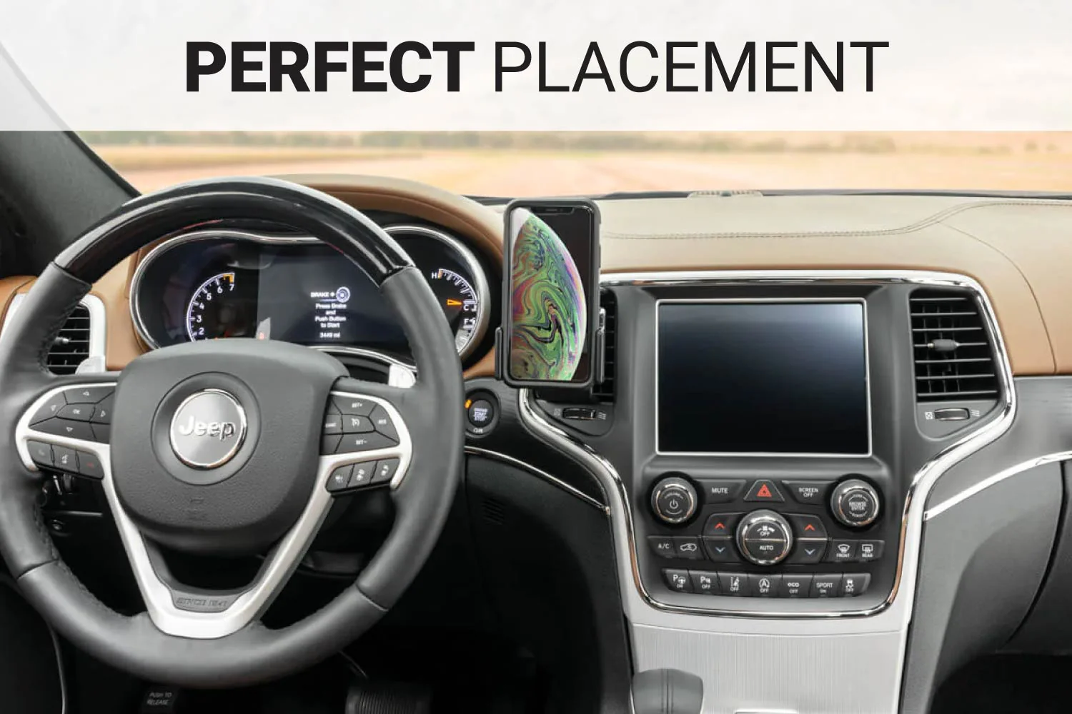 Center Dash Mount for Jeep Grand Cherokee - Image 4