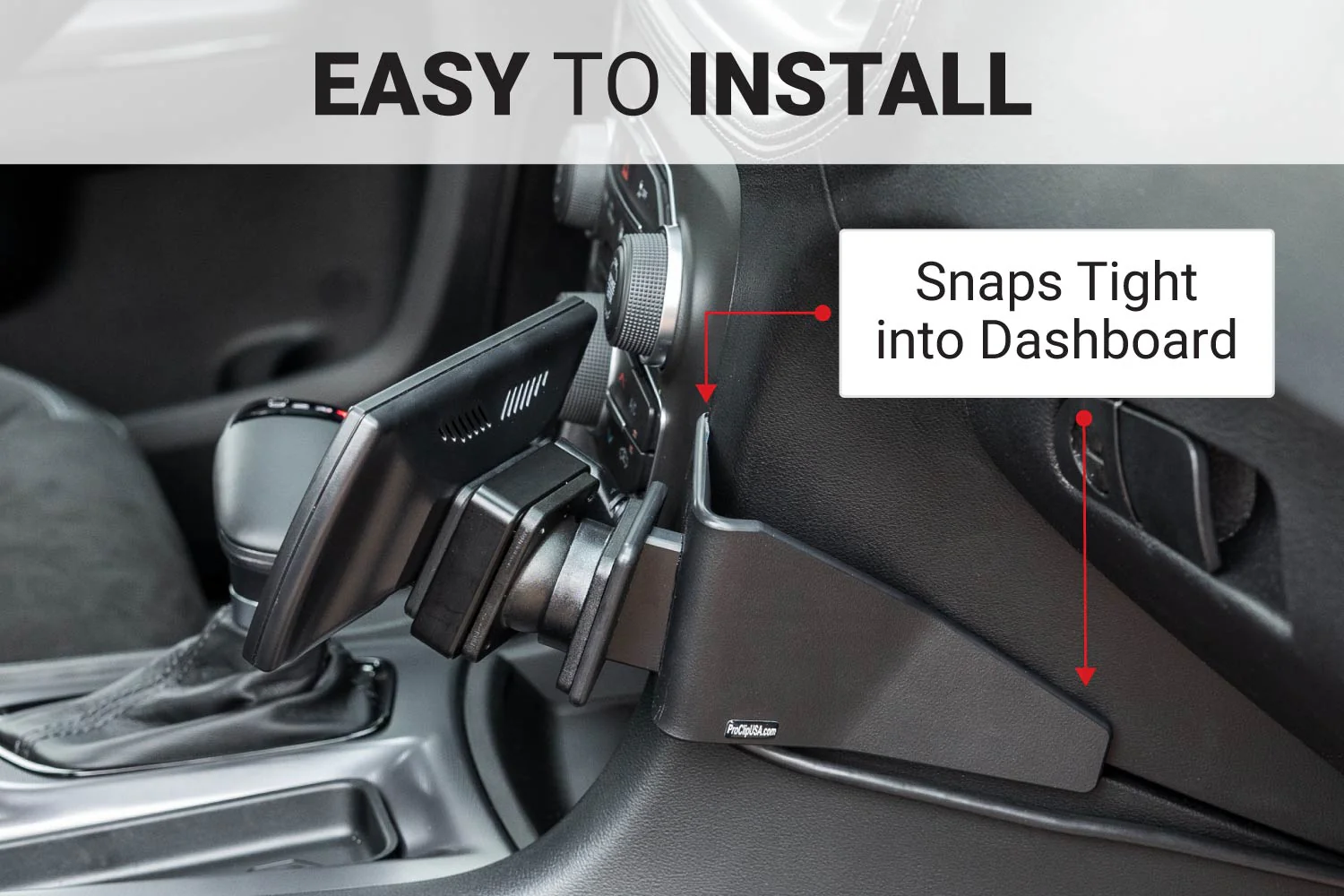 Angled Dash Mount for Dodge Charger - Image 6
