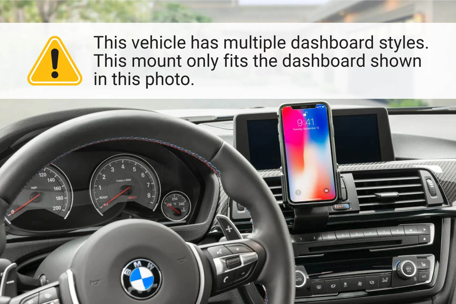 Center Dash Mount for BMW 3-series/M3, 3GT - Image 9