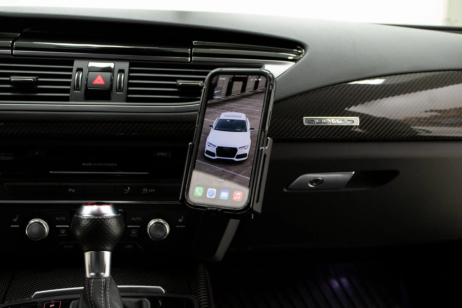 Angled Dash Mount for Audi A7, S7 - Image 5