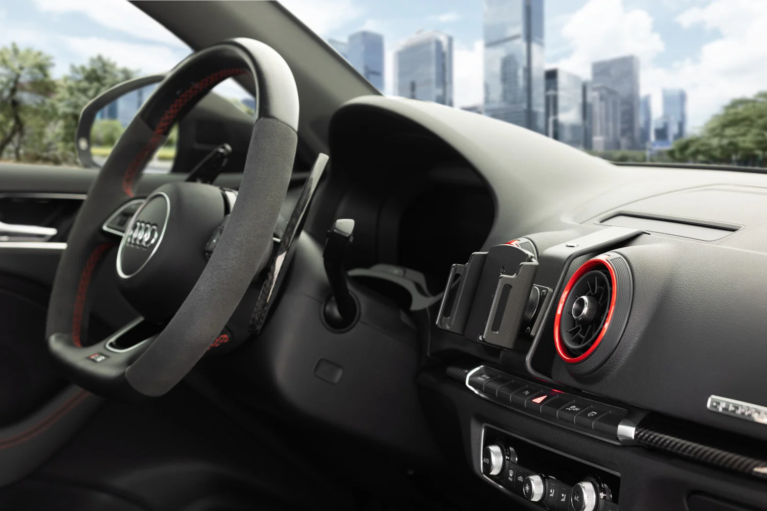 Center Dash Mount for Audi A3, S3 - Image 4