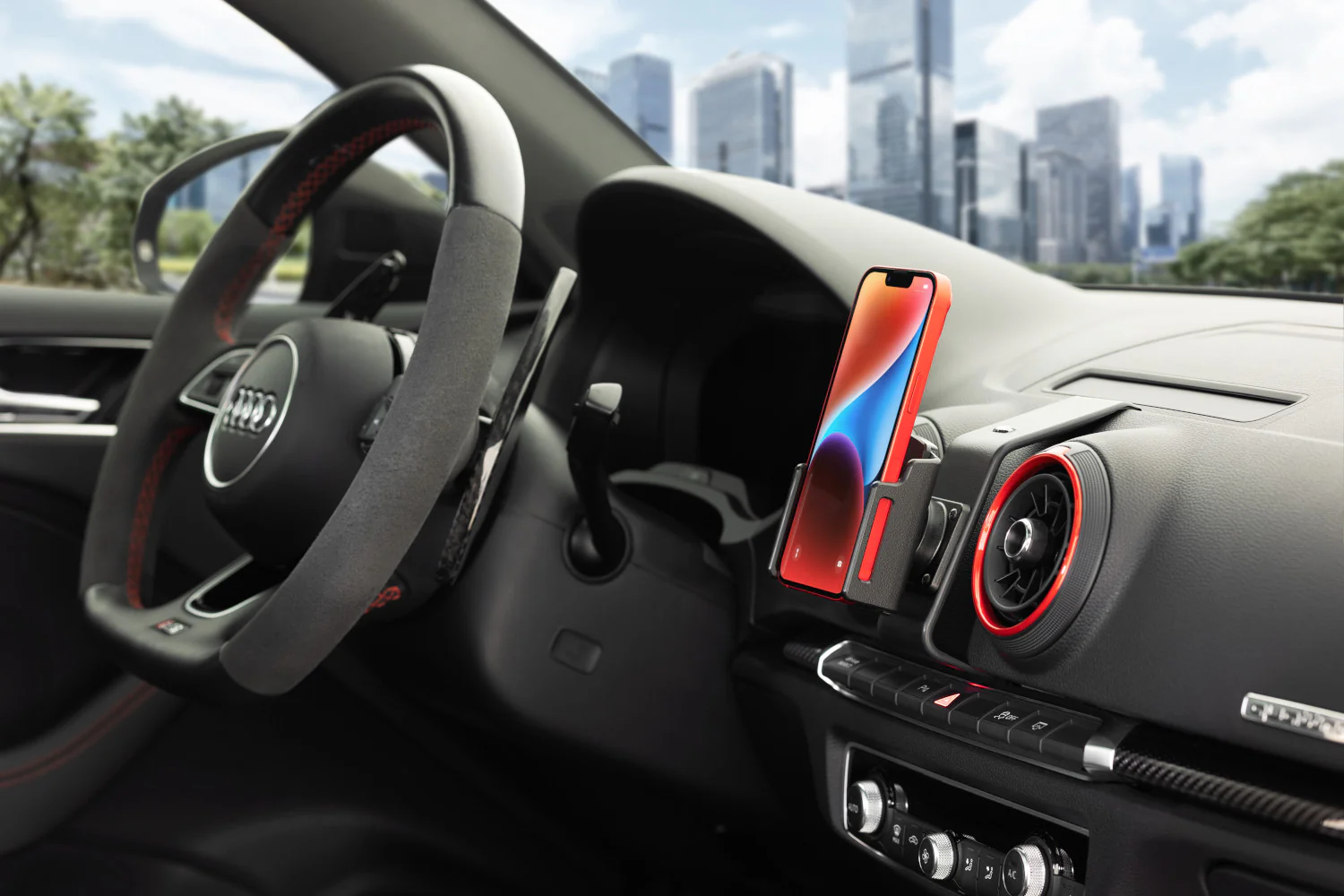 Center Dash Mount for Audi A3, S3 - Image 6