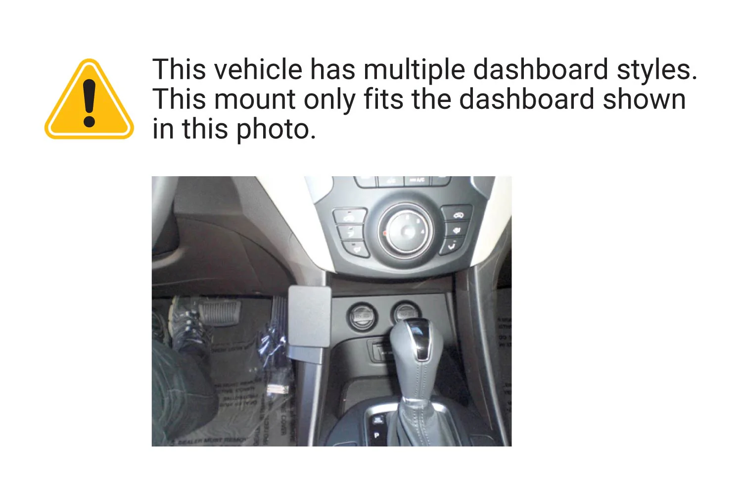 Center Dash Mount for Hyundai Santa Fe - Image 3