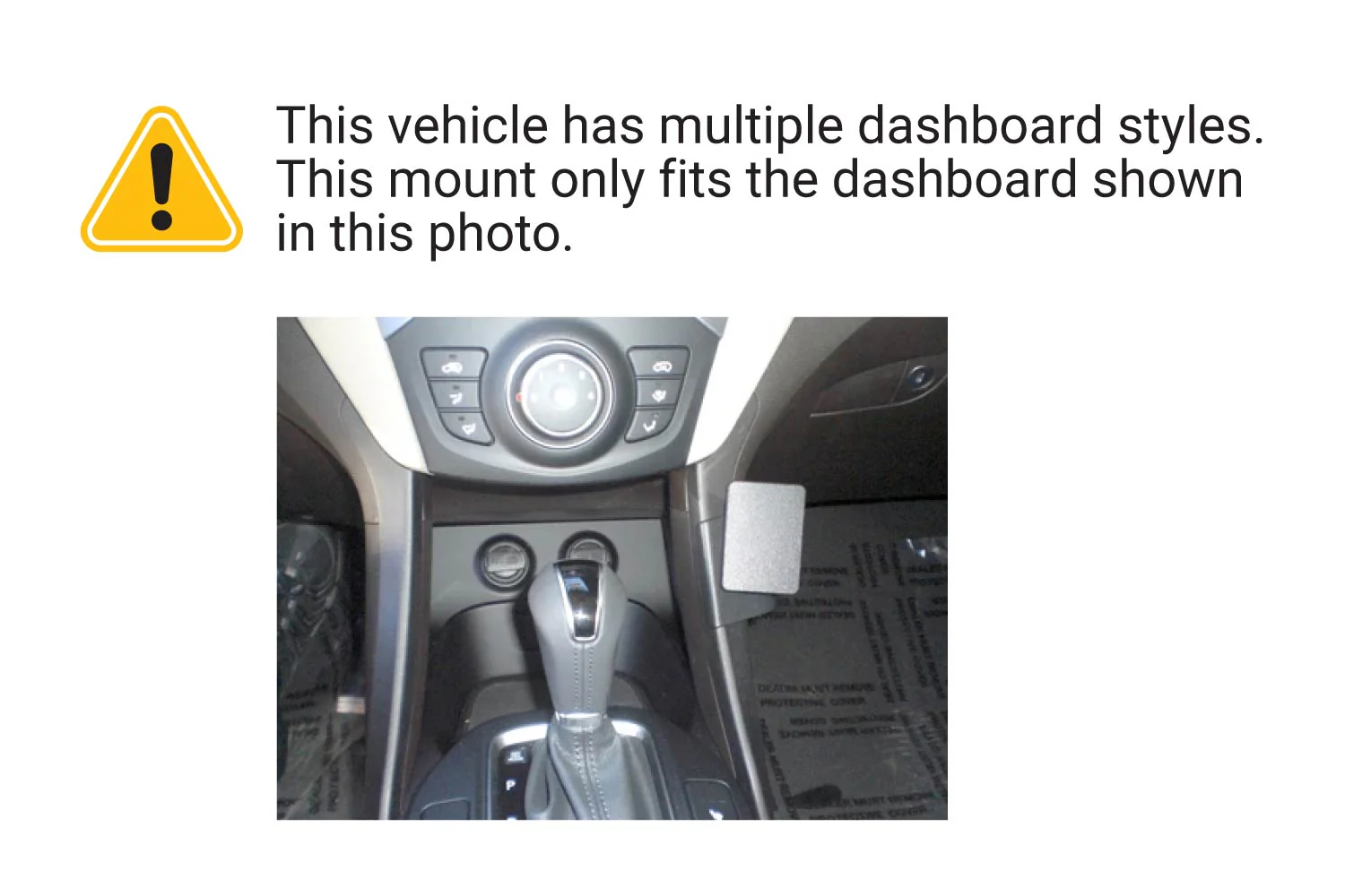 Angled Dash Mount for Hyundai Santa Fe - Image 3