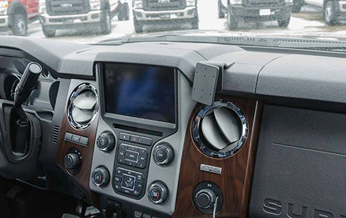 Angled Dash Mount for Ford F-250/F-350/F-450/F-550/F-650/F-750, Super Duty, Excursion - Image 2