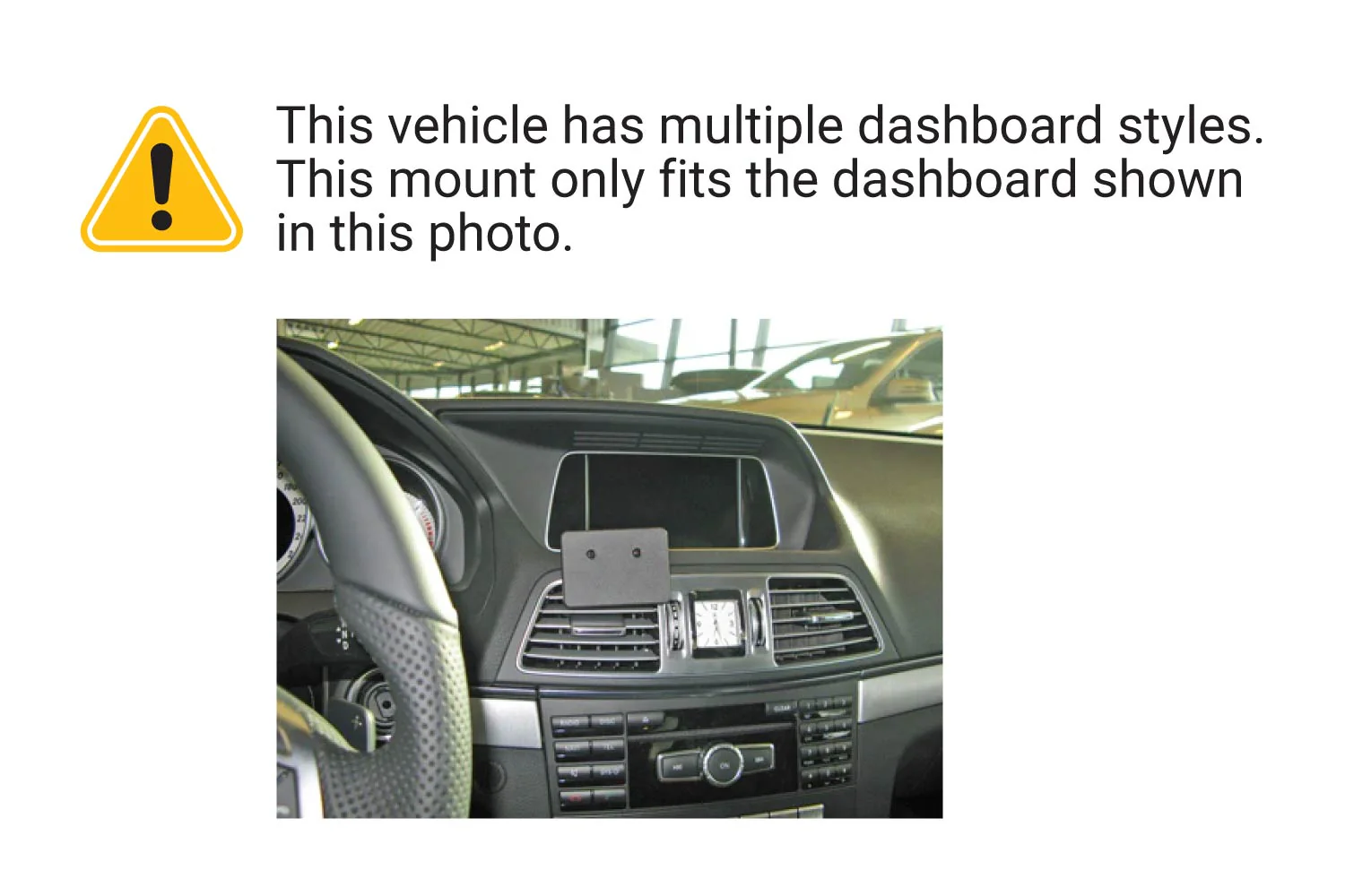Center Dash Mount for Mercedes Benz E-Class Convertible/Coupe - Image 3