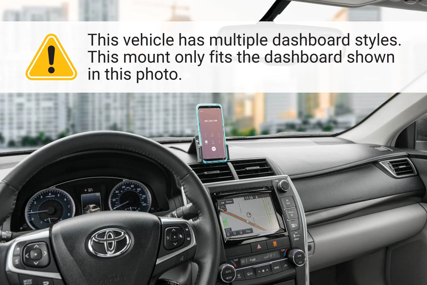 Center Dash Mount for Toyota Camry - Image 8