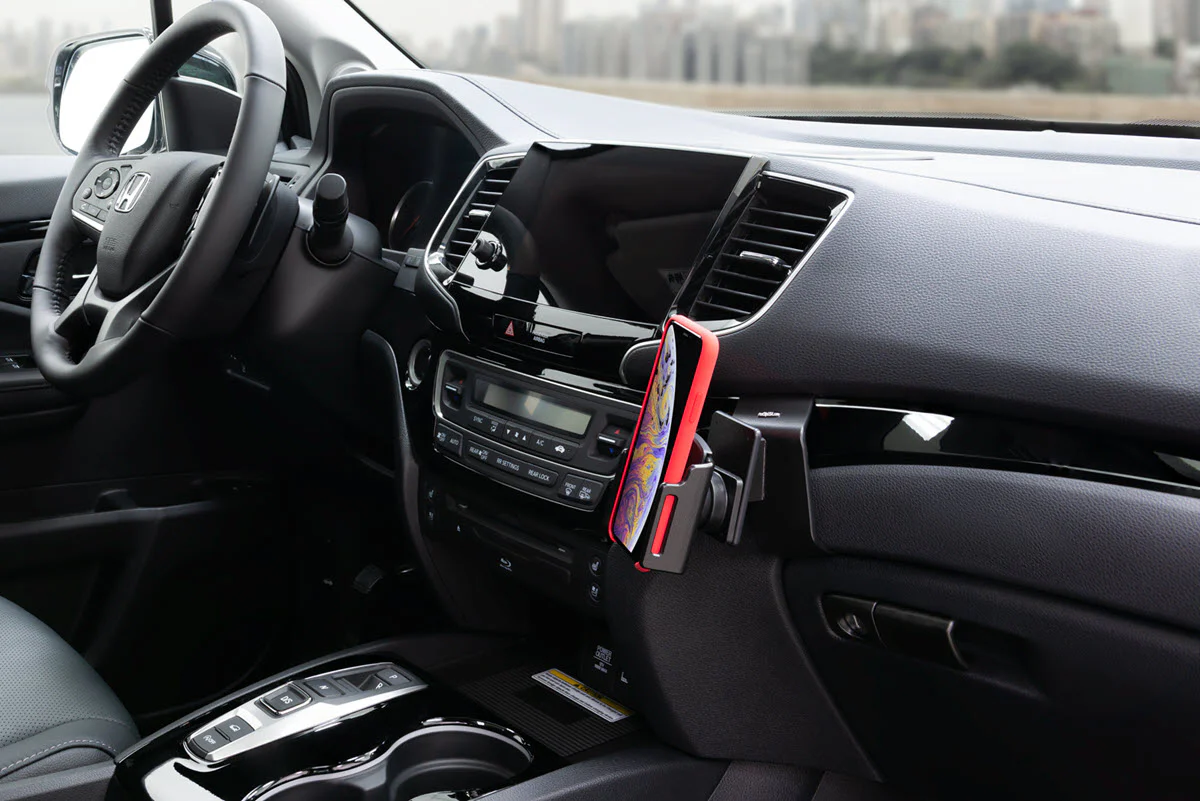 Angled Dash Mount for Honda Passport, Pilot, Ridgeline - Image 6
