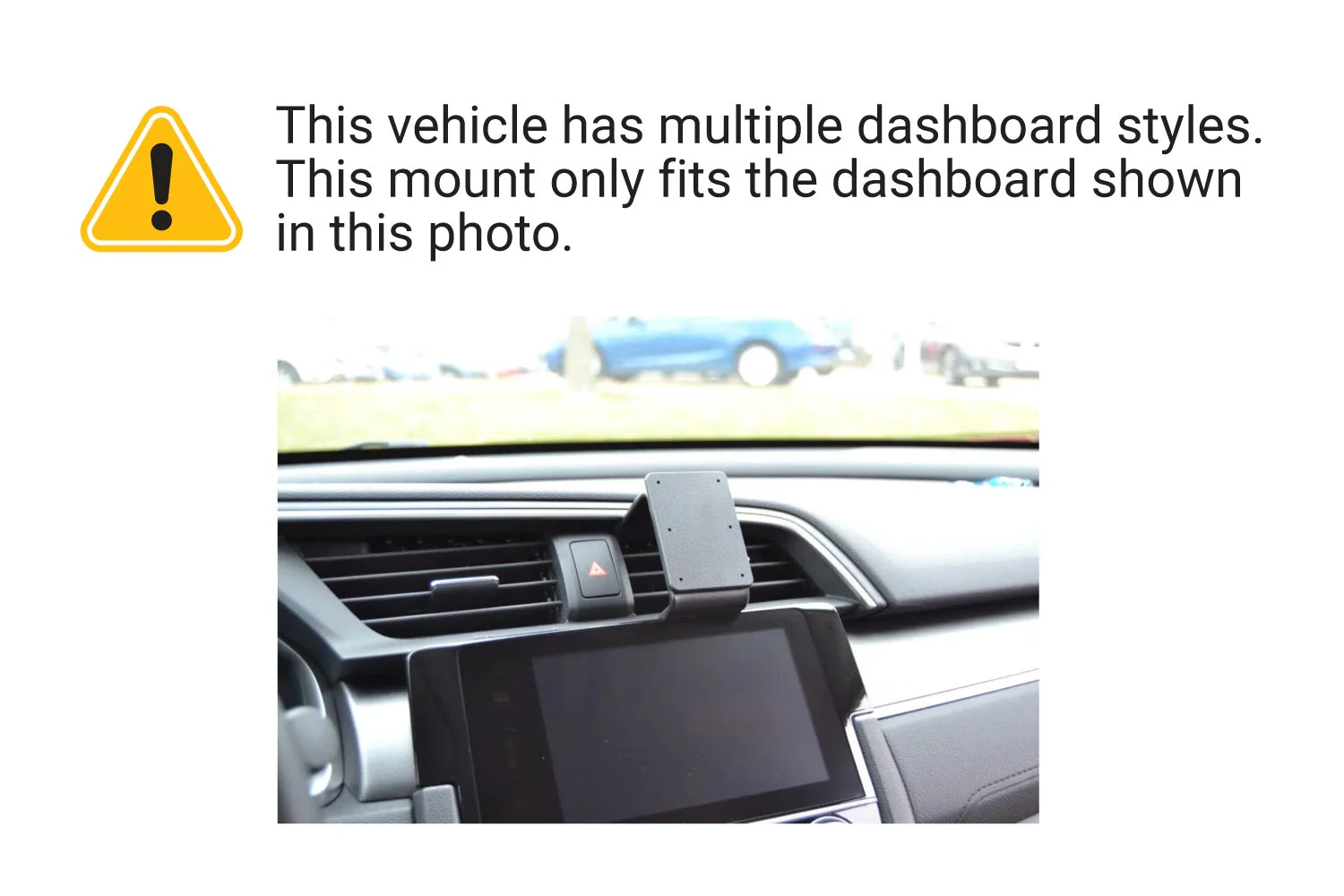 Center Dash Mount for Honda Civic/Civic Si - Image 4
