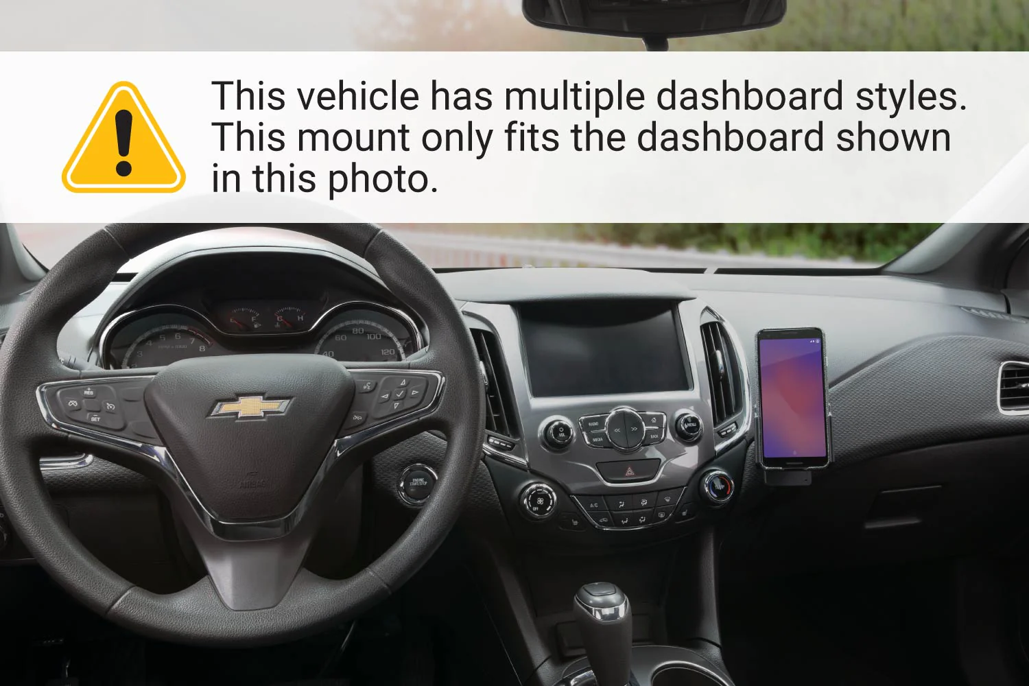 Angled Dash Mount for Chevy Cruze - Image 4
