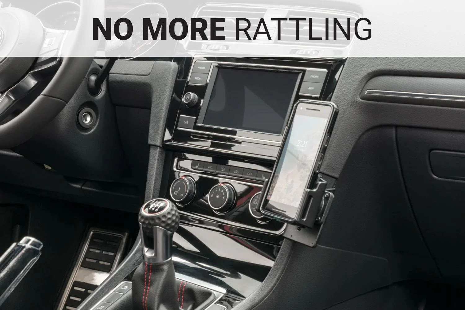 Angled Dash Mount for VW Golf (GTI) VII - Image 5