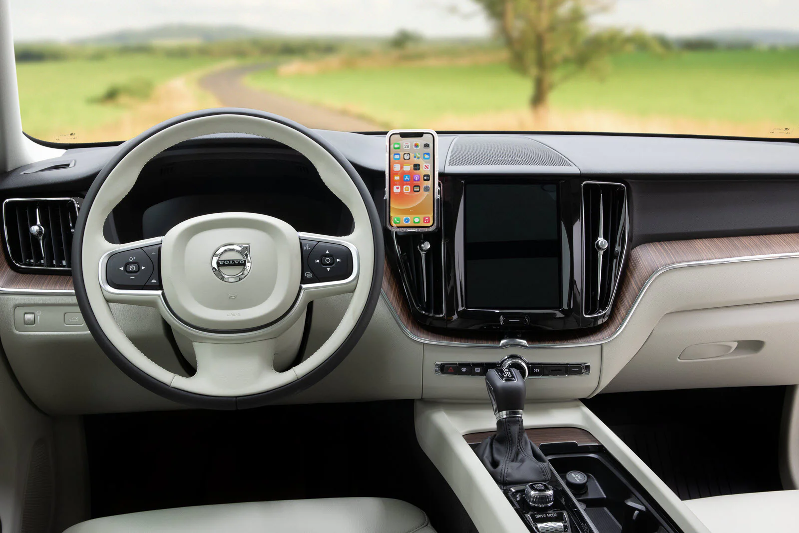 Left Center Dash Mount for Volvo S60, V60, XC60 - Image 2