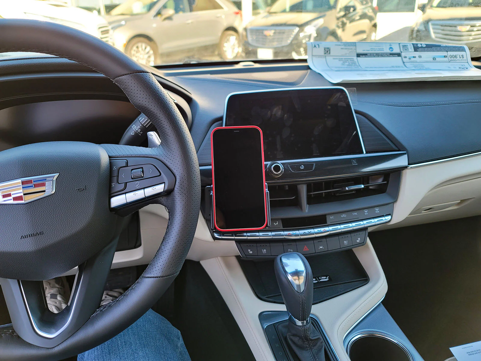 Center Dash Mount for Cadillac CT4 - Image 4