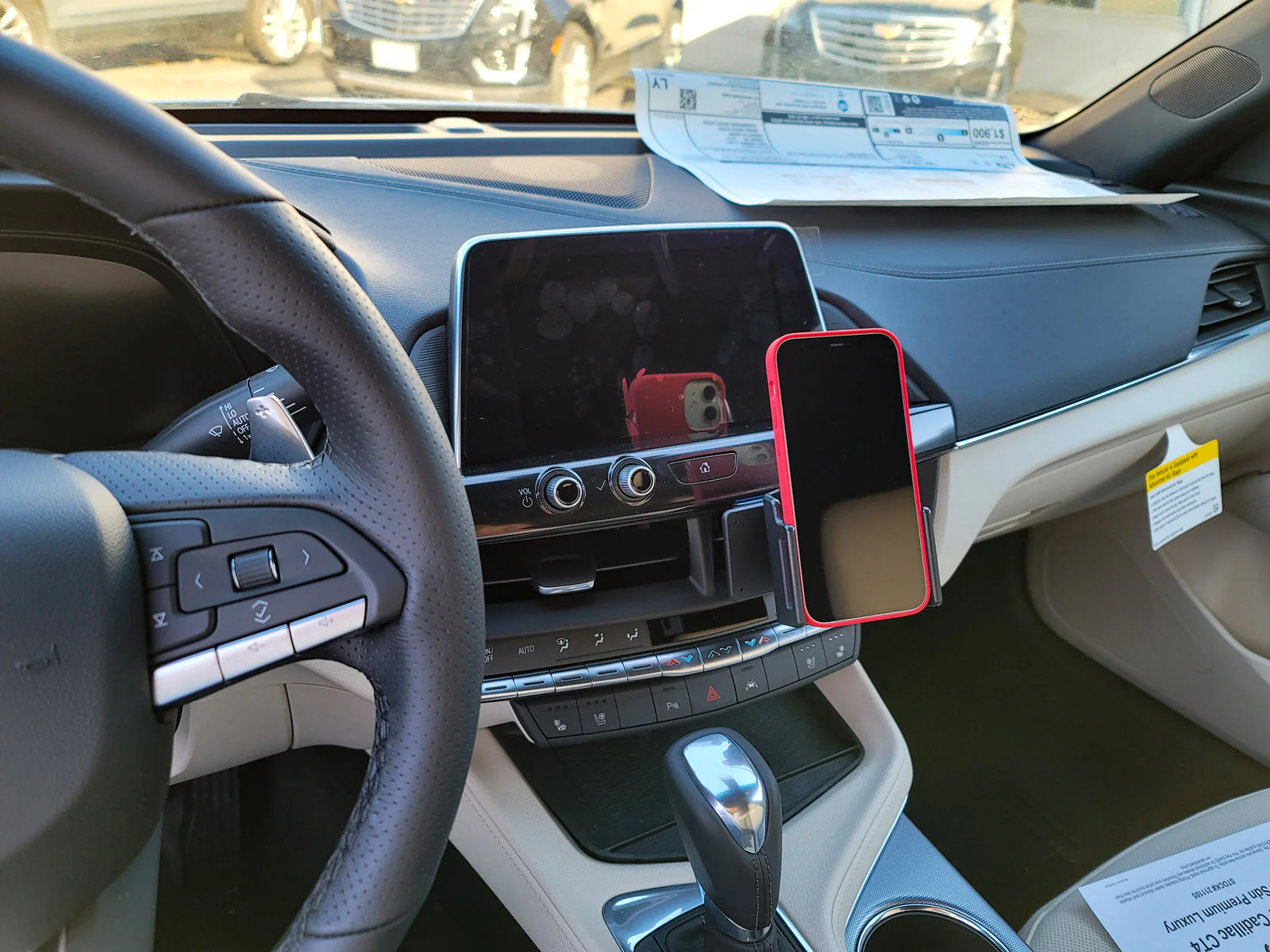 Center Dash Mount for Cadillac CT4 - Image 5