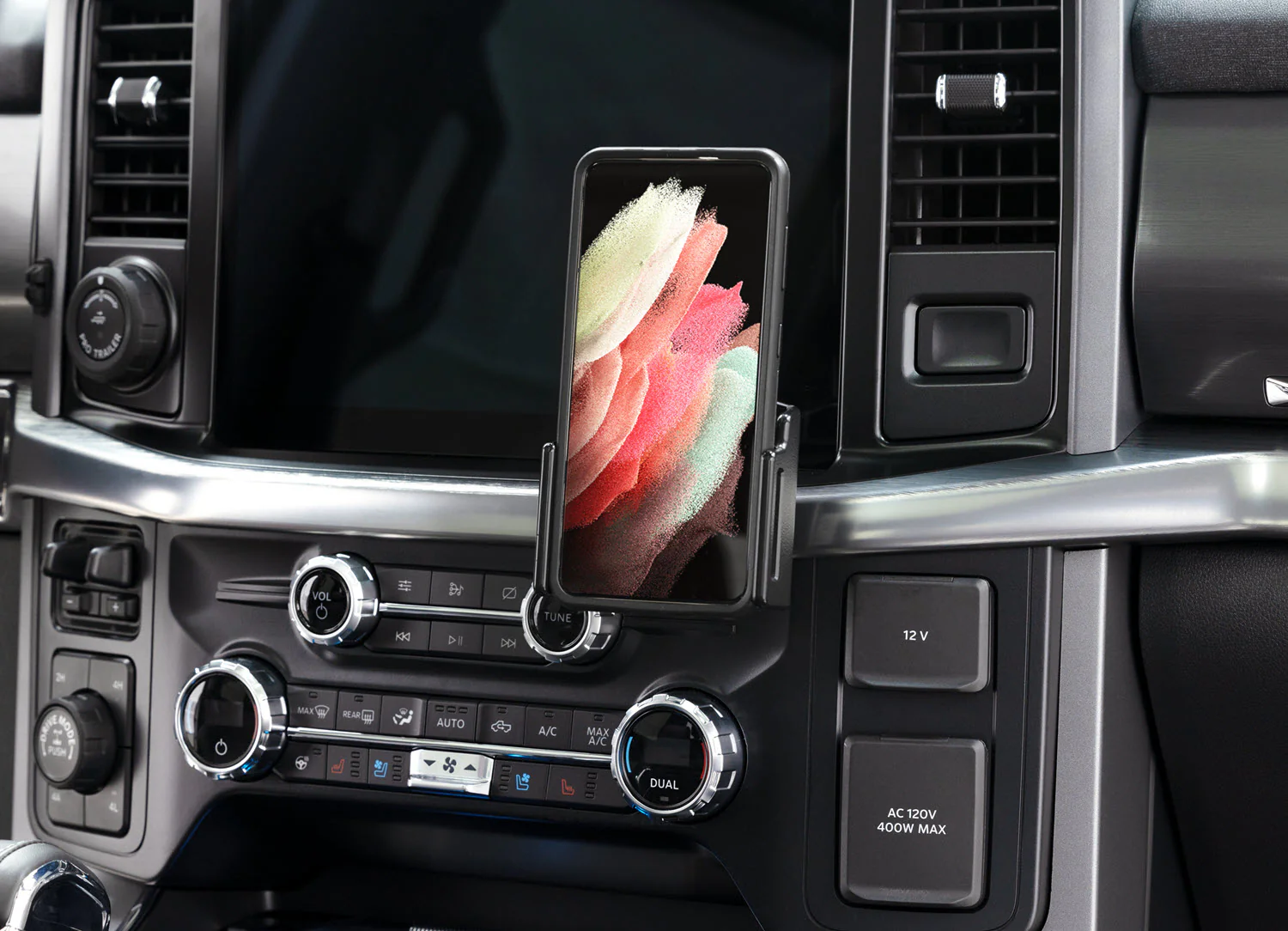 Low Center Dash Mount for Ford F-150 - Image 5