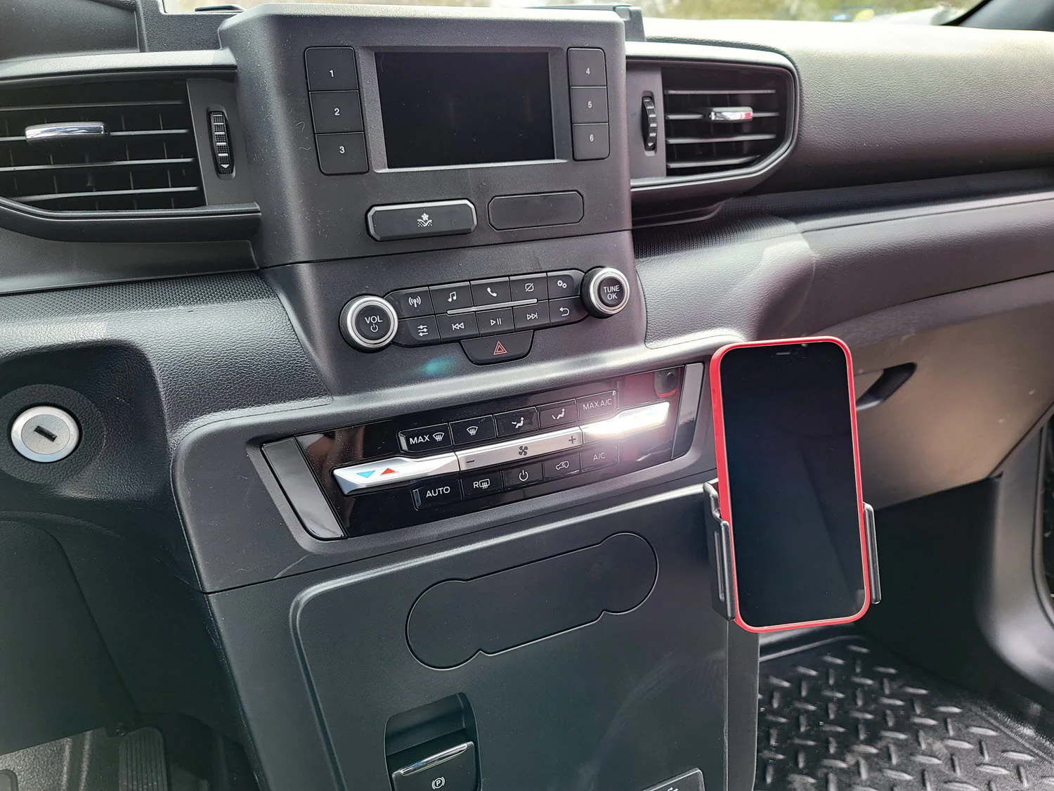 Angled Dash Mount for Ford Explorer Police Interceptor - Image 3