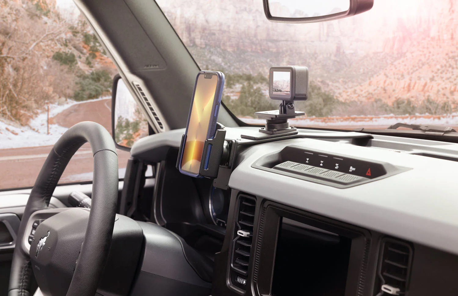Center Dash Phone Mount for Ford Bronco - Image 6