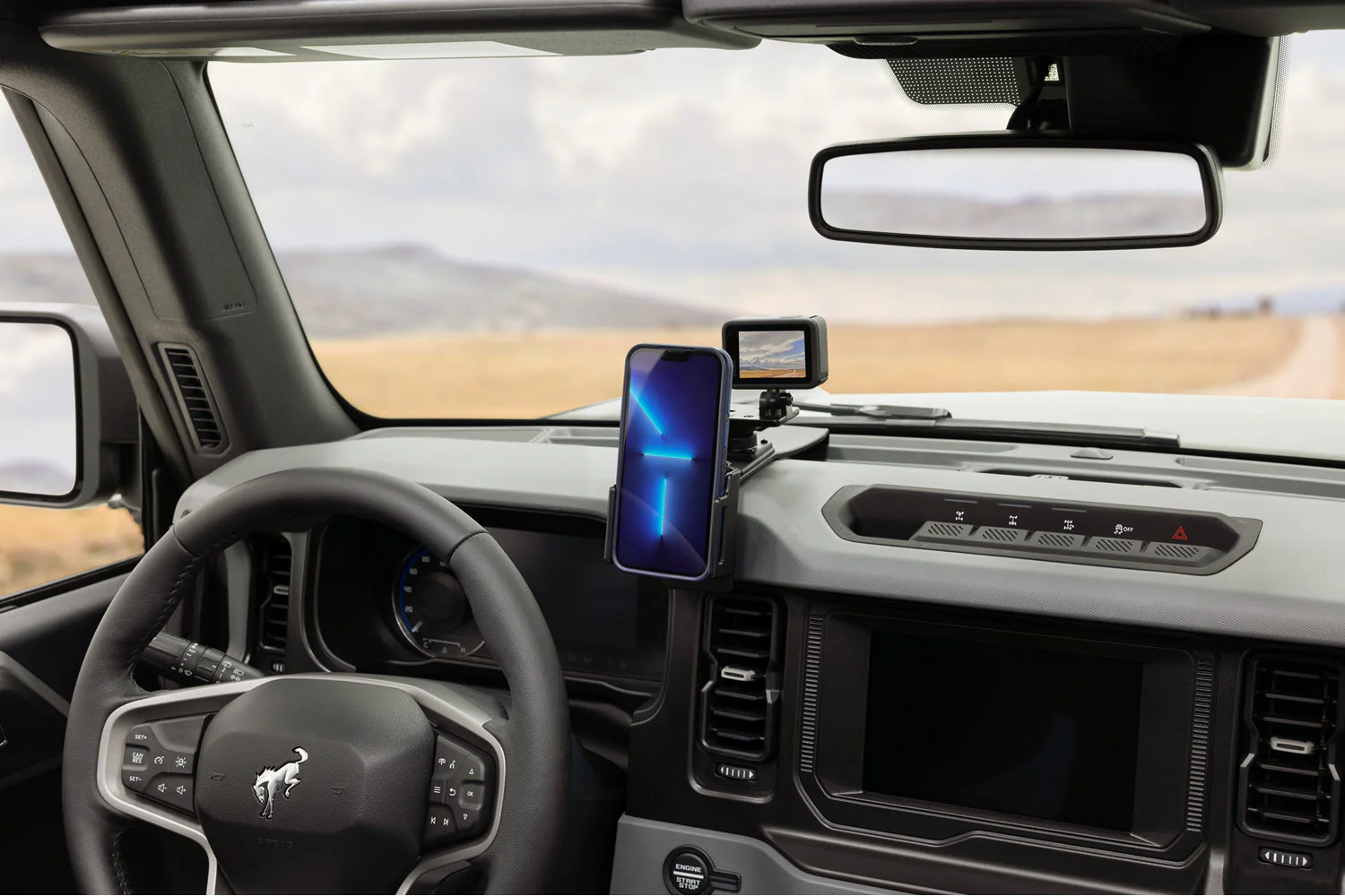 Center Dash Phone Mount for Ford Bronco - Image 7