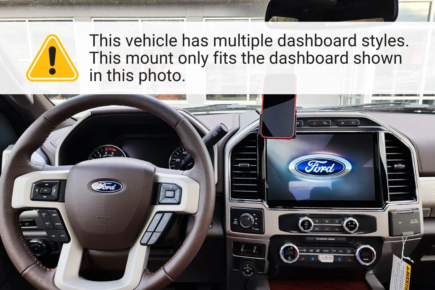 Ford Super Duty Center Dash Mount - Image 8
