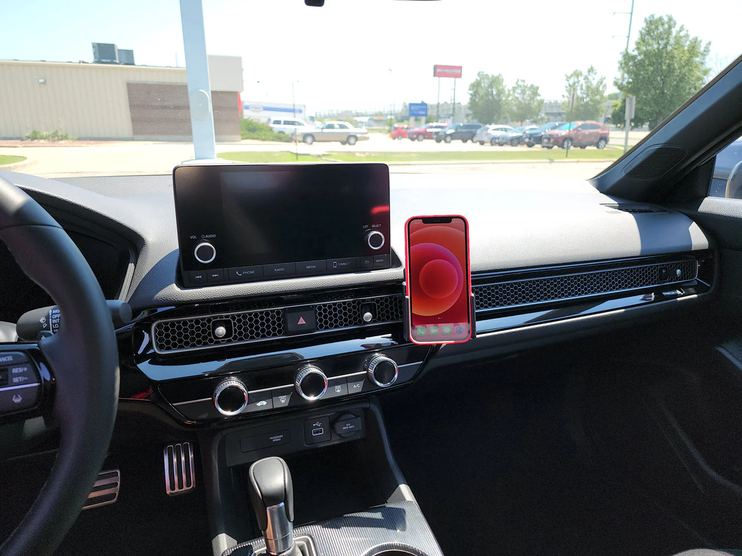 Angled Dash Mount for Acura Integra, Honda Civic/Civic Si/Civic Type R - Image 2