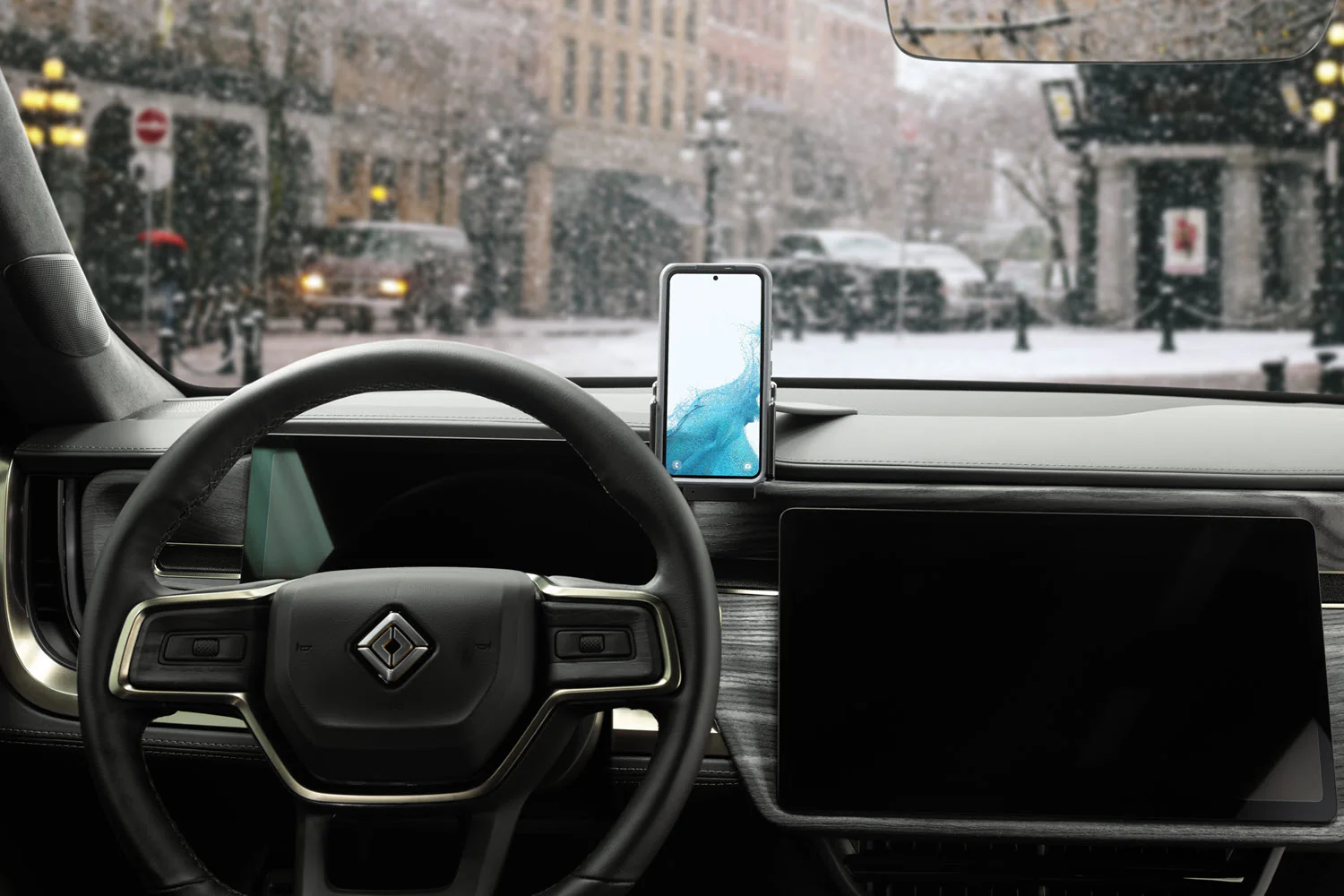 Center Dash Mount for Rivian R1S, R1T - Image 5