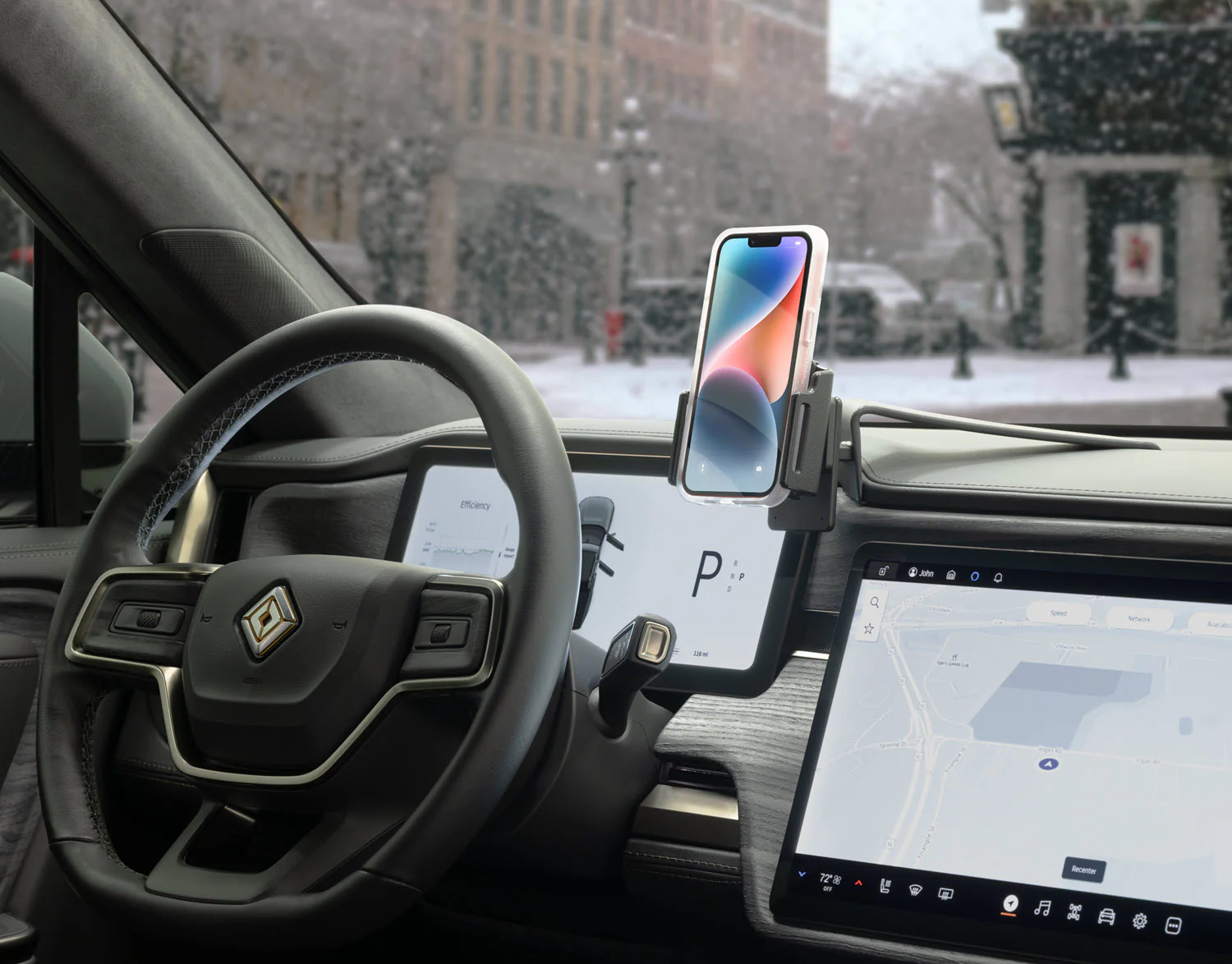 Center Dash Mount for Rivian R1S, R1T - Image 6