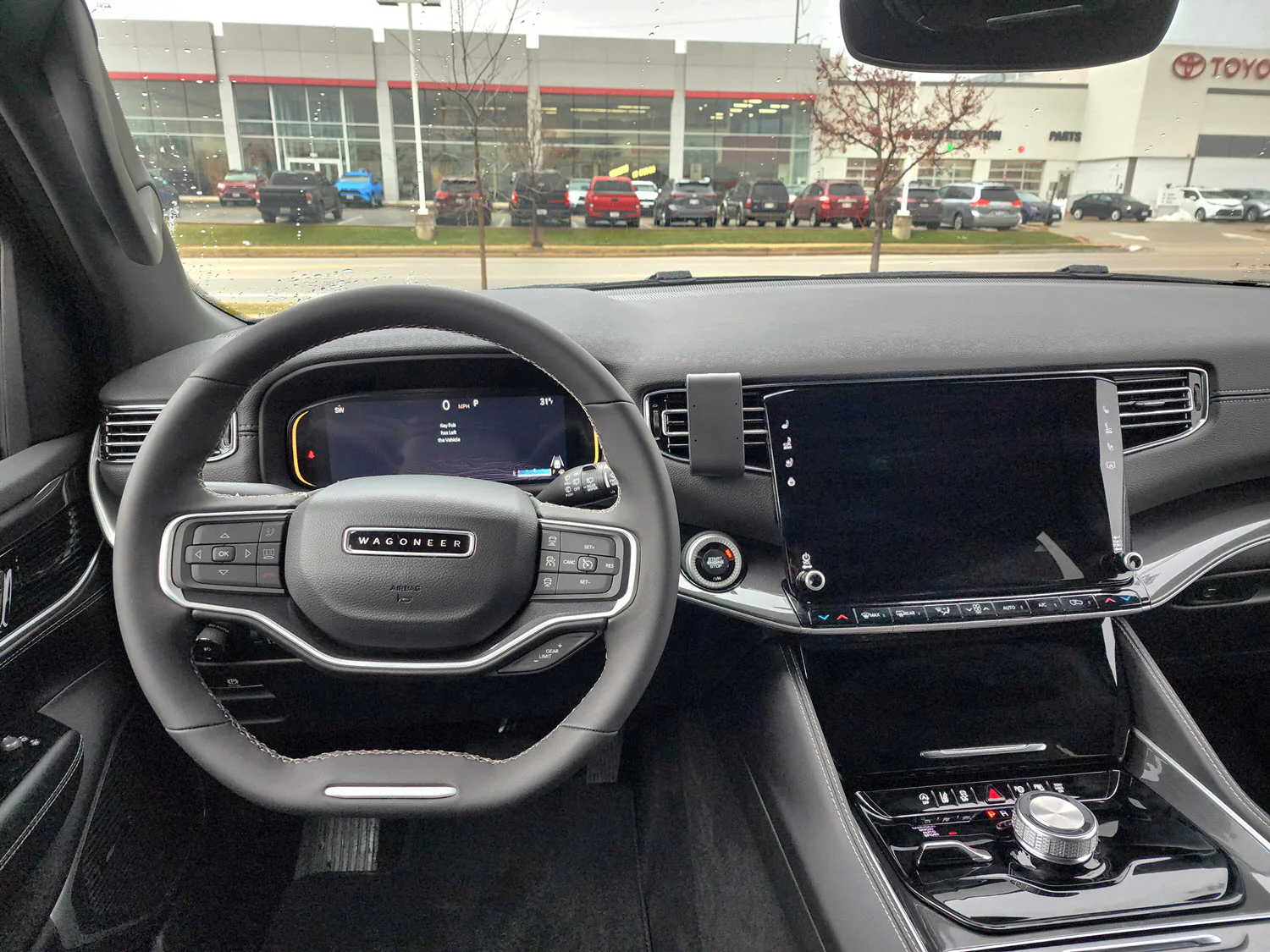 Center Dash Mount for Jeep Wagoneer