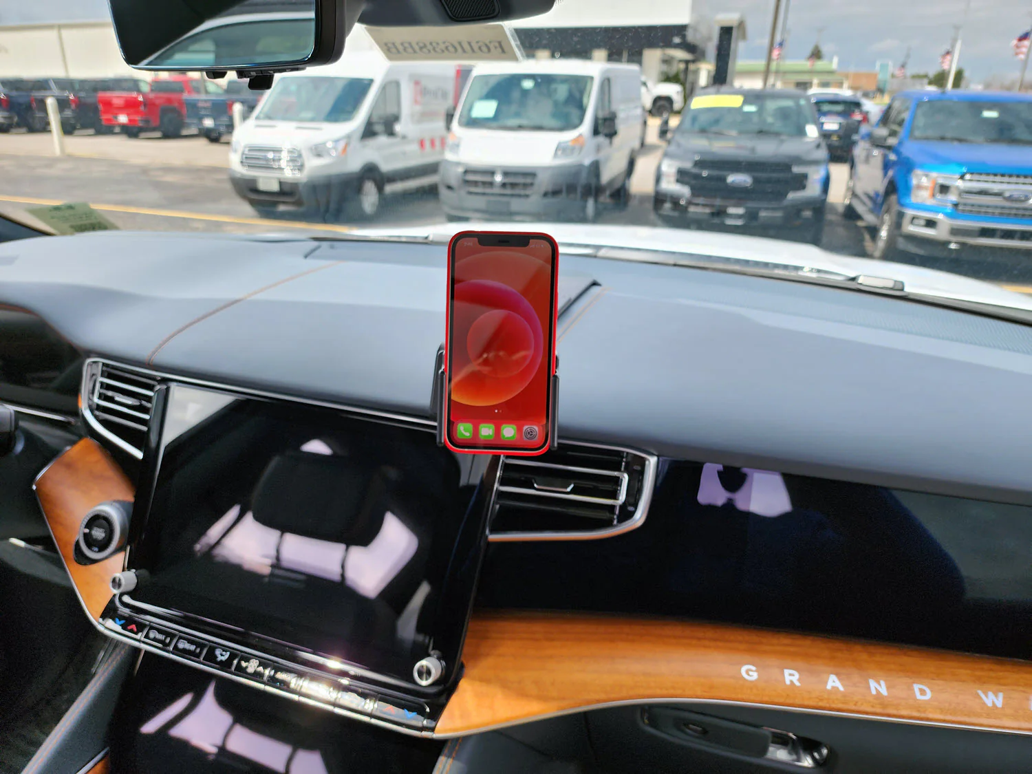 Angled Dash Mount for Jeep Grand Wagoneer - Image 5