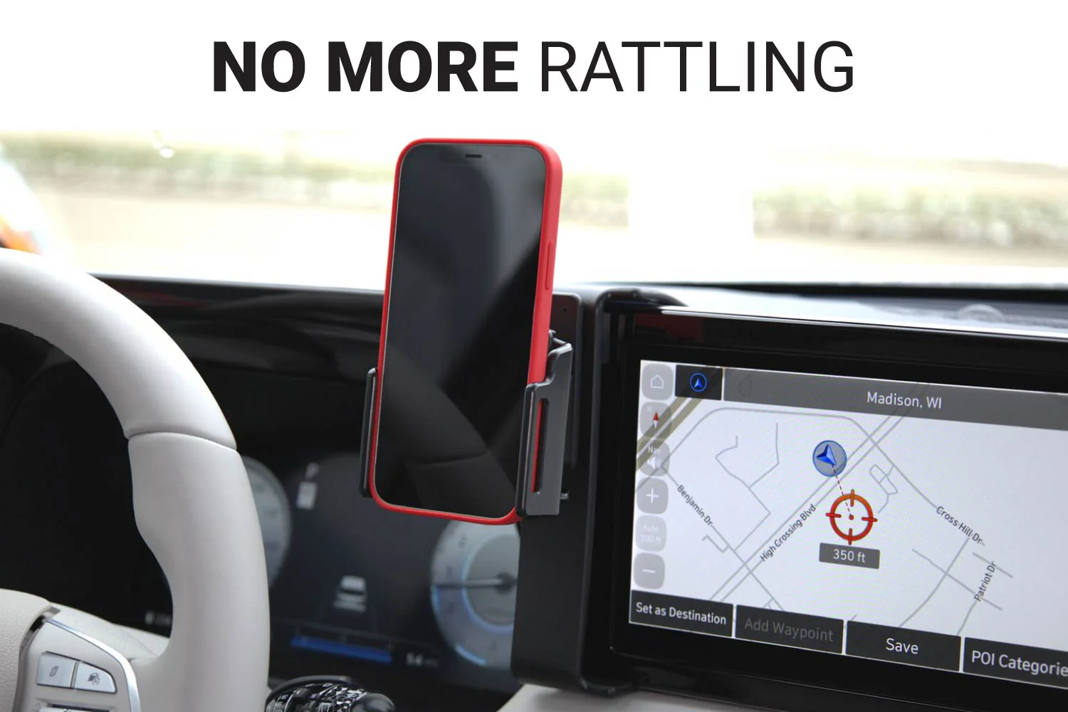 Center Dash Mount for Hyundai Palisade - Image 5