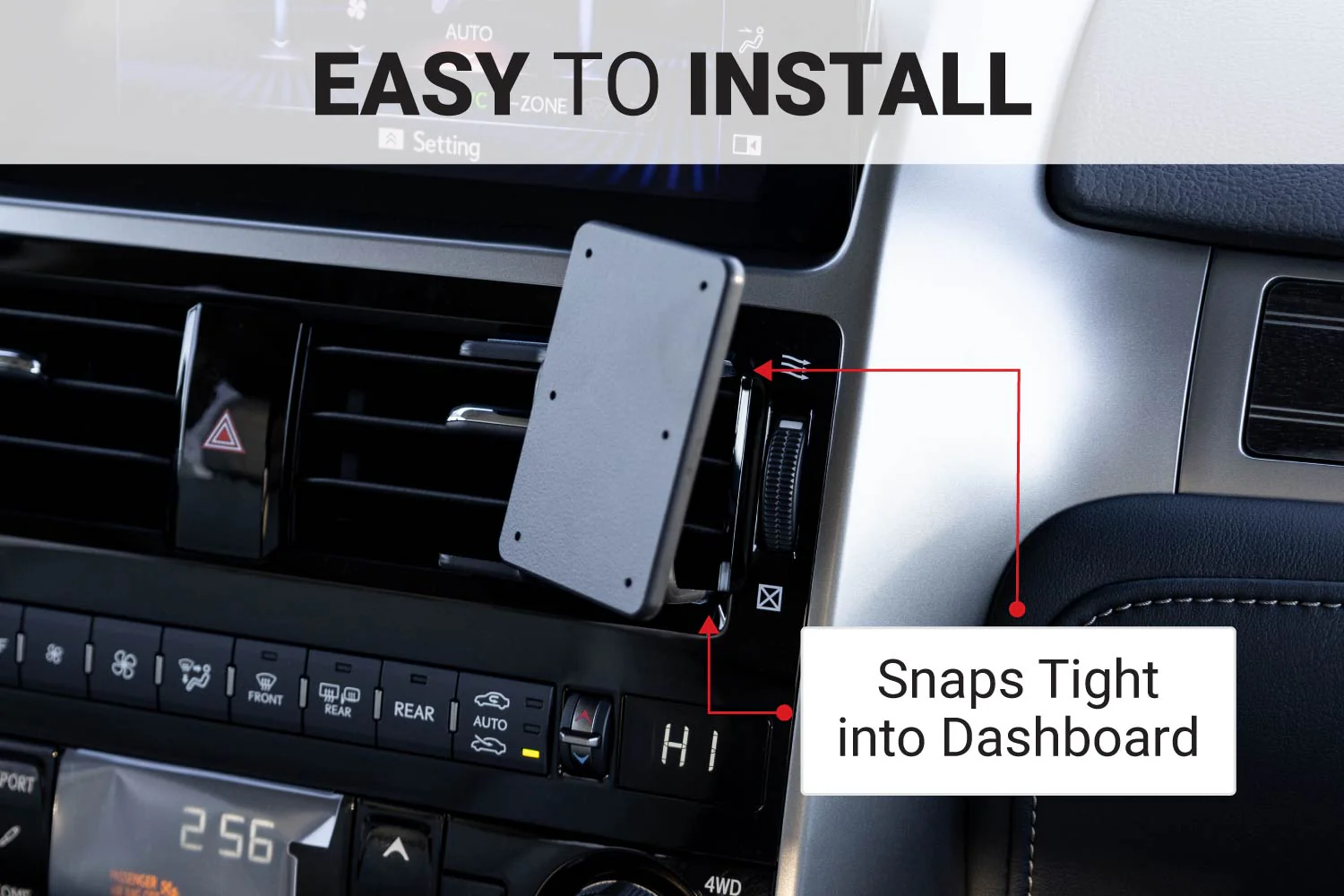 Lexus GX Angled Dash Mount - Image 6